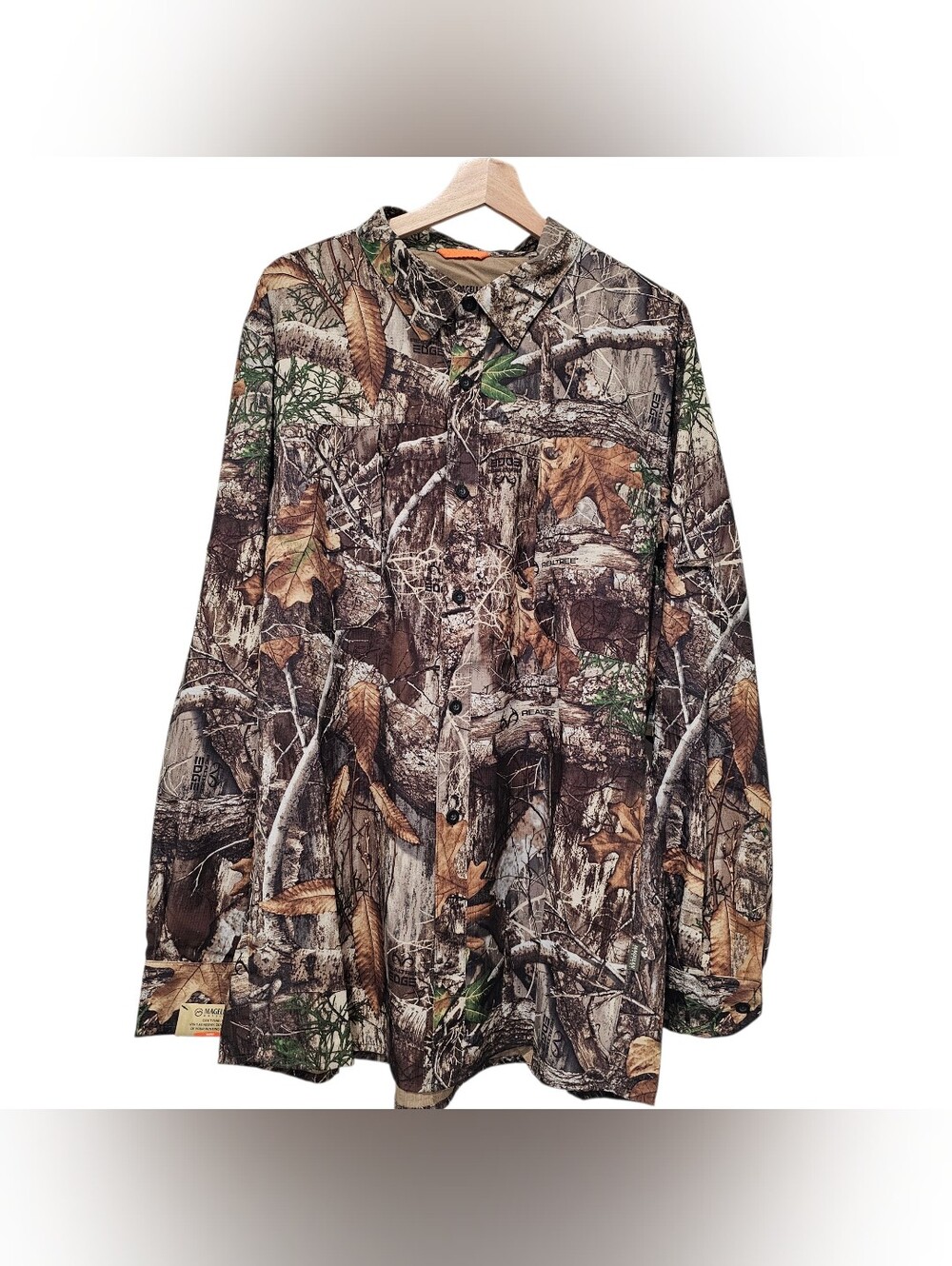 Men's Magellan Camouflage Hunting Button-Up Shirt